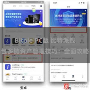 Bitpie PC版 比特派钱包多链资产管理技巧：全面攻略