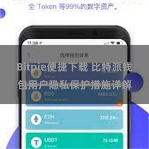 Bitpie便捷下载 比特派钱包用户隐私保护措施详解