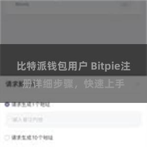 比特派钱包用户 Bitpie注册详细步骤，快速上手