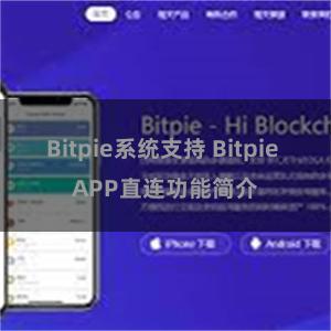 Bitpie系统支持 Bitpie APP直连功能简介